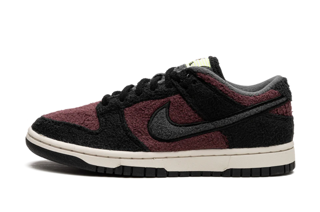Nike Dunk Low Fleece Pack Burgunudy