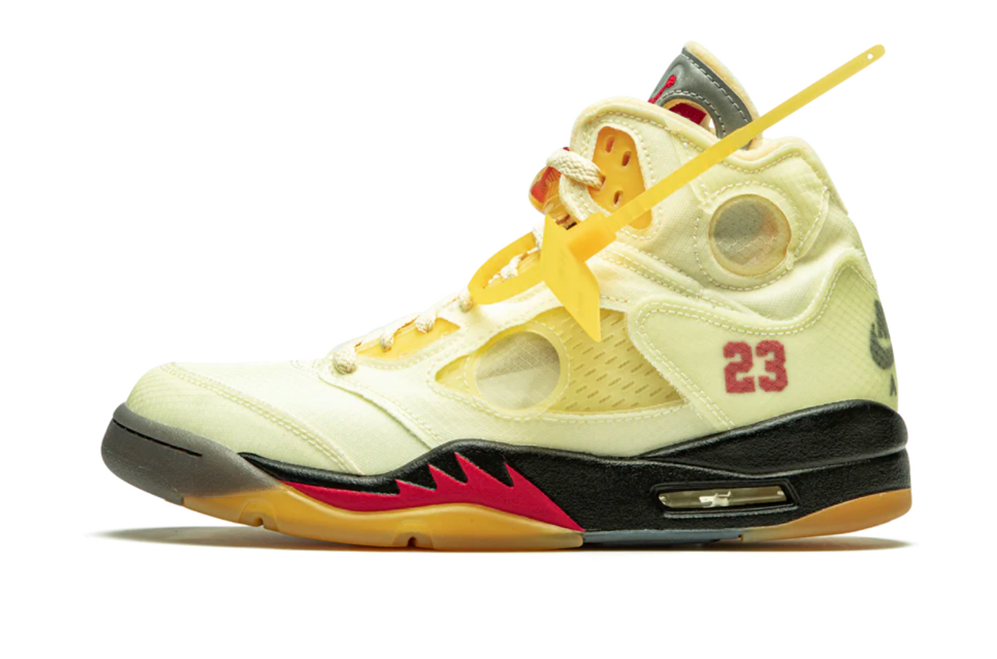 Off White Air Jordan 5 Sail