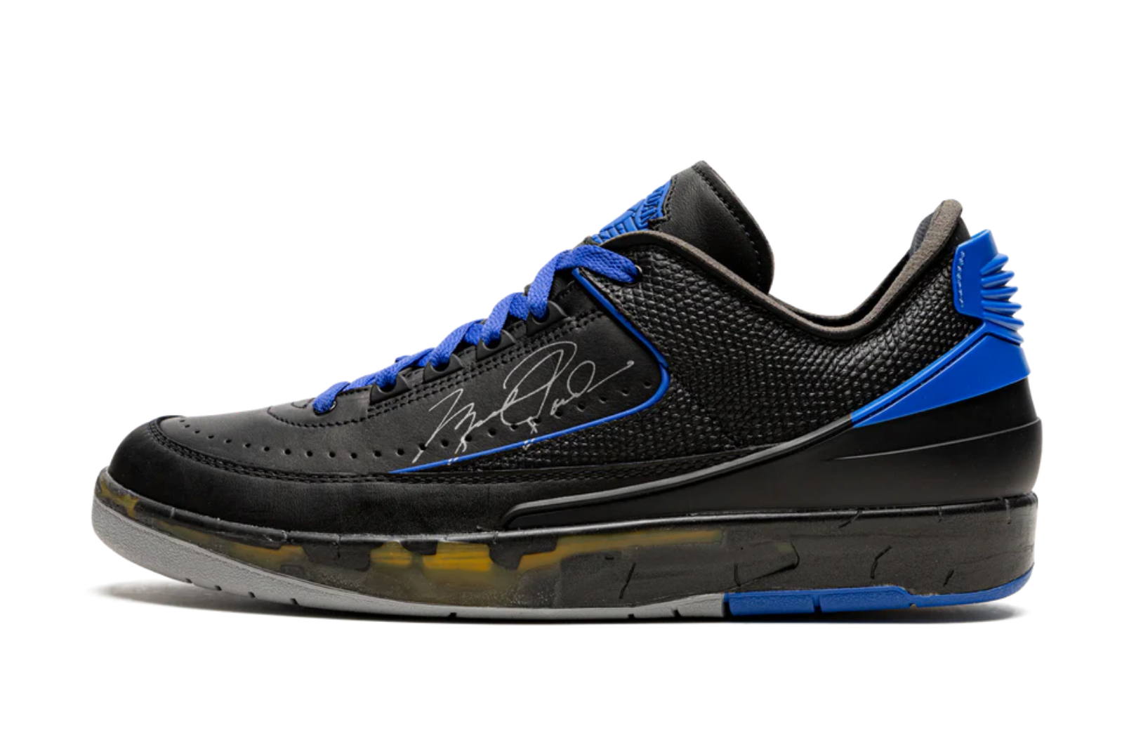 OFF-WHITE x Air Jordan 2 Black Blue