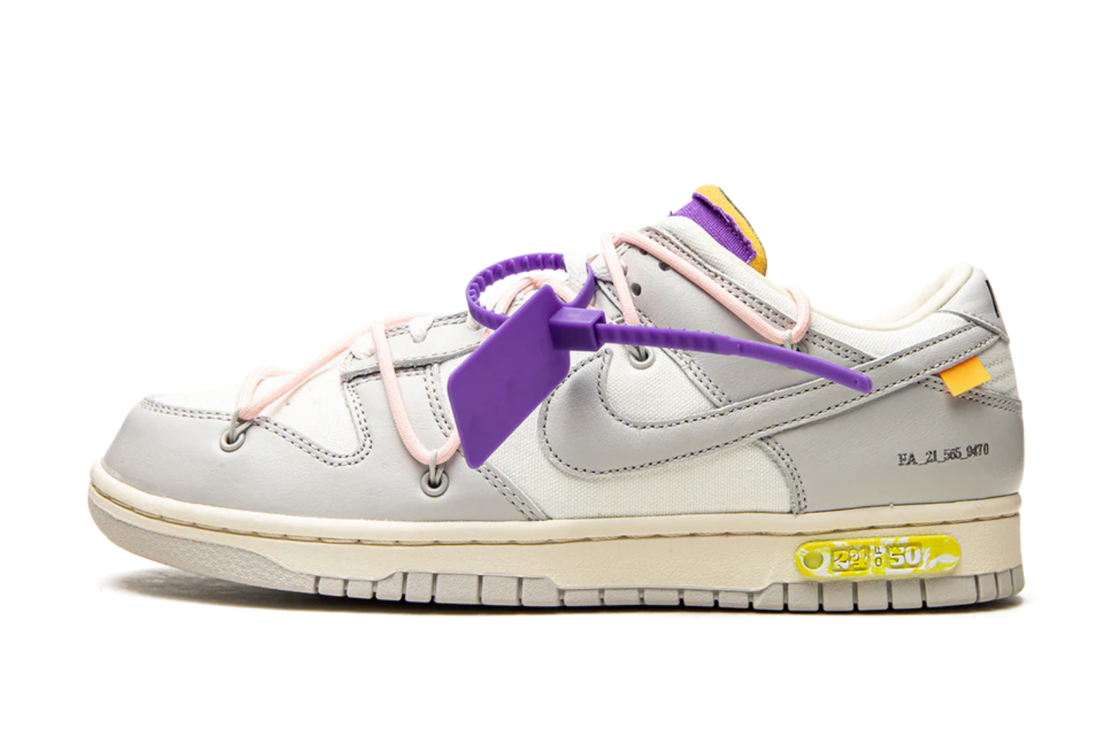 OFF-WHITE x Nike Dunk Low Lot 24