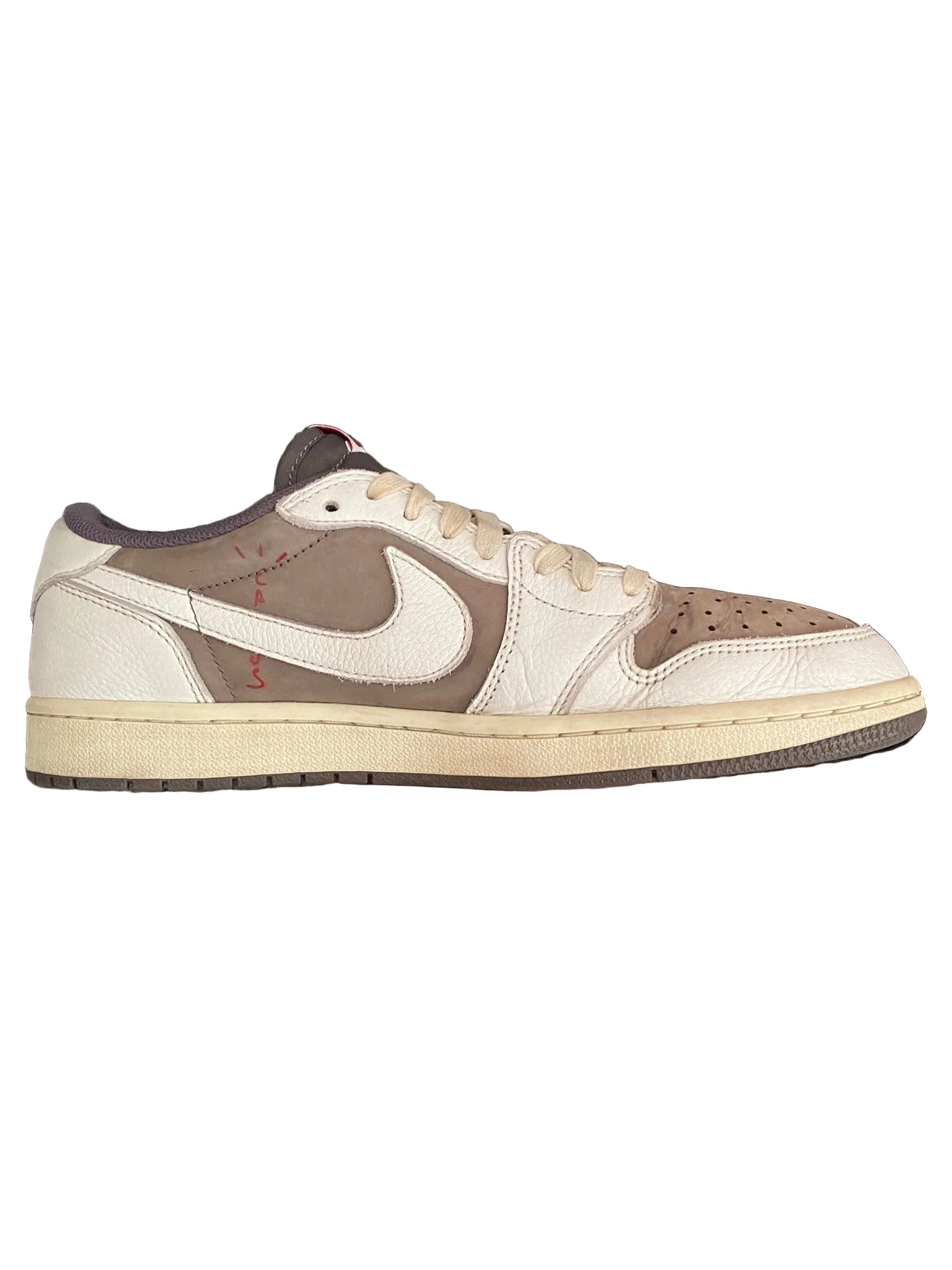 EU 44 - Travis Scott Jordan 1 Low Reverse Mocha