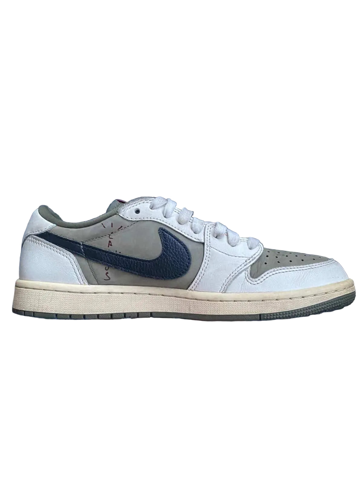 EU 41 - Travis Scott Jordan 1 Low Medium Olive