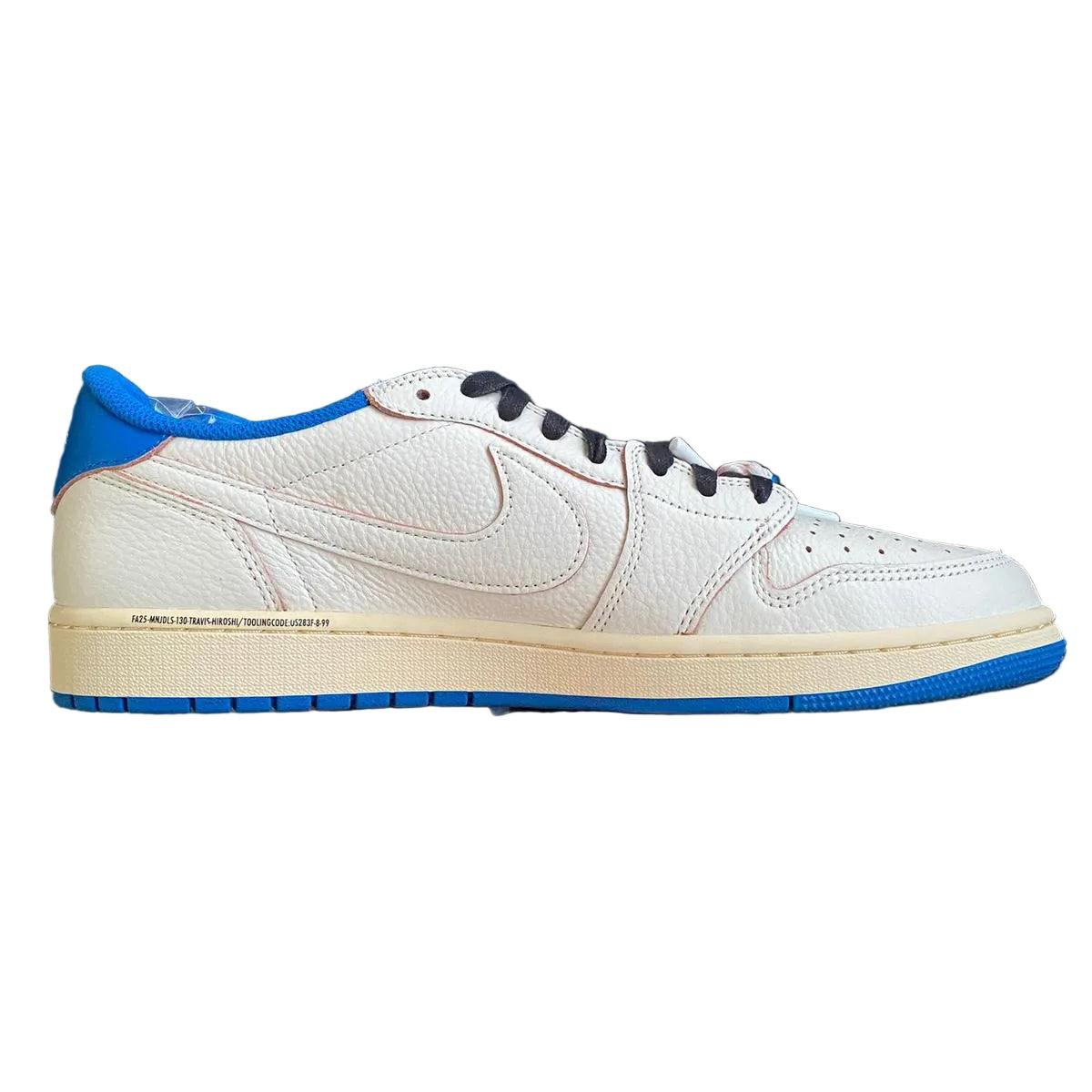 EU 43 - Travis Scott x Fragment Jordan 1 Low Sail