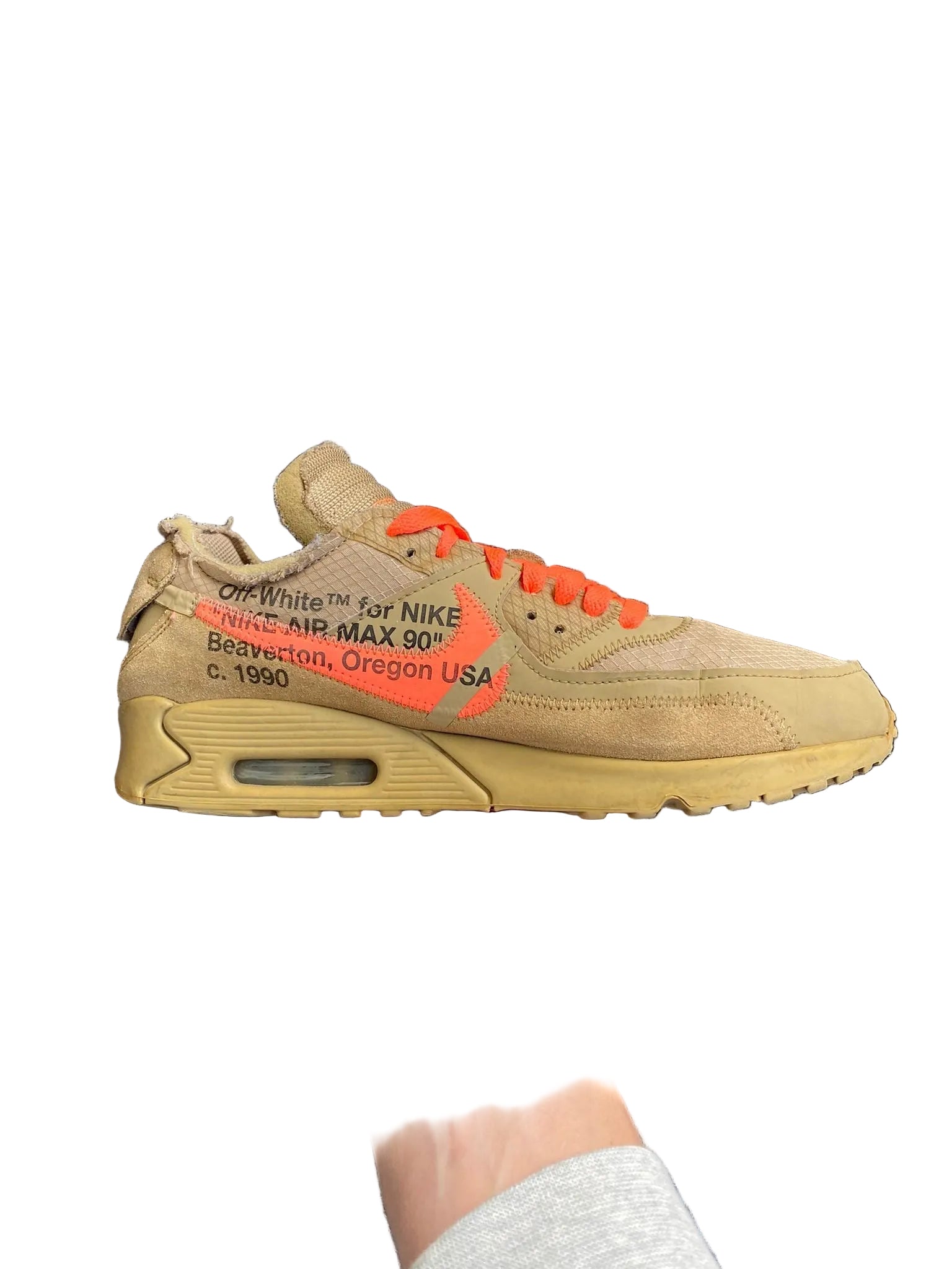 EU 43 - Off-White Air Max 90 Desert Ore