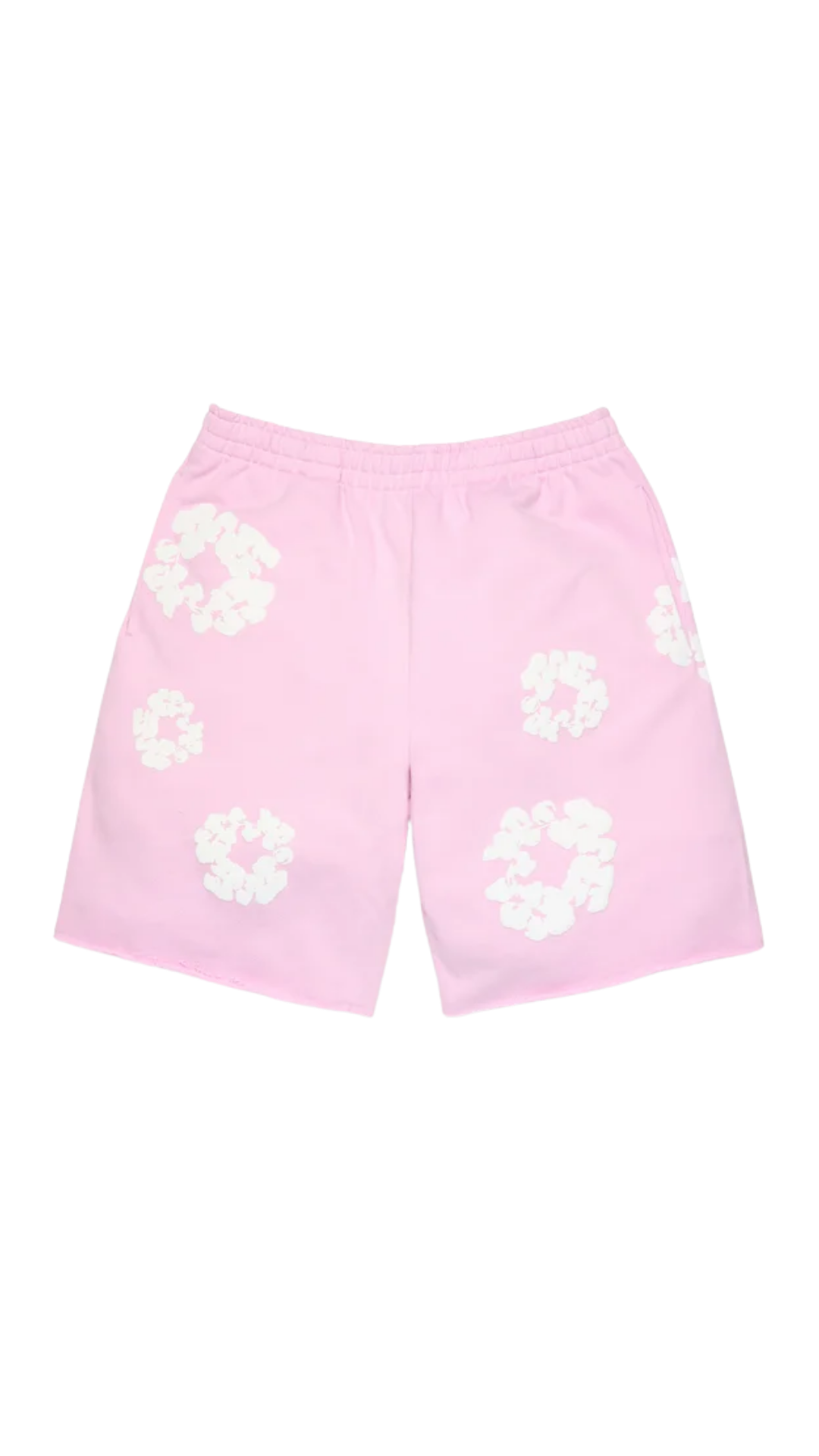 Denim Tears Mono Cotton Wreath Sweat Shorts Powder Pink