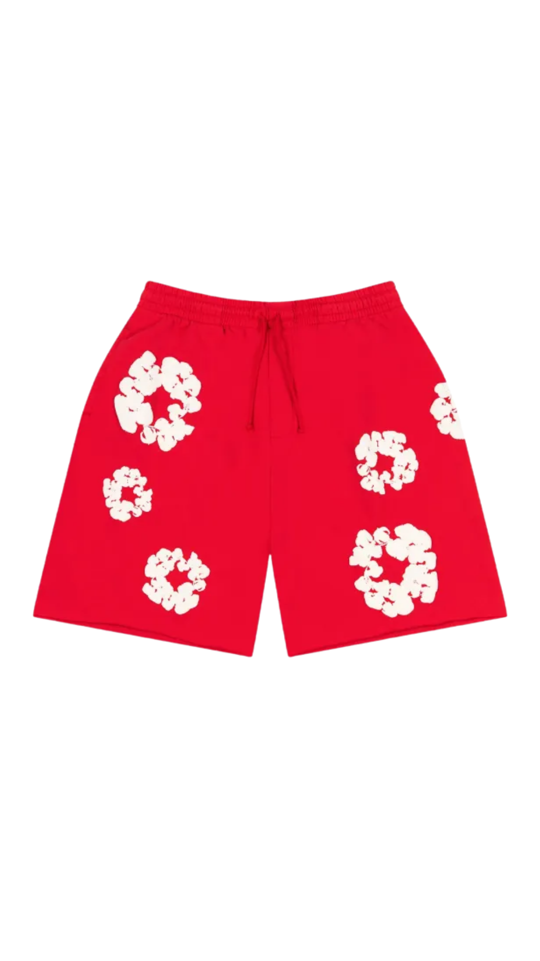 Denim Tears The Cotton Wreath Shorts Red