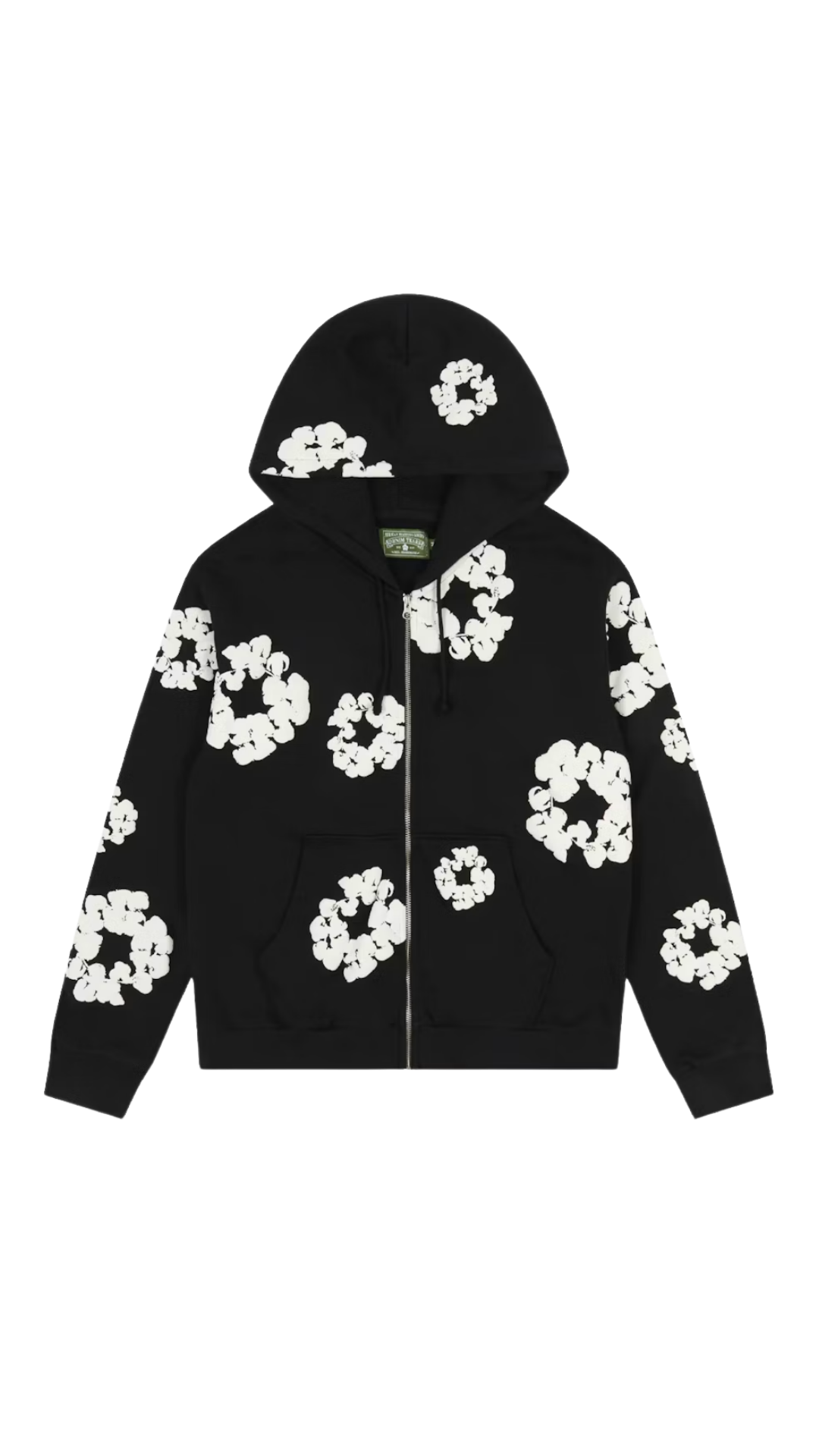Denim Tears Denim University Zip Hoodie Black