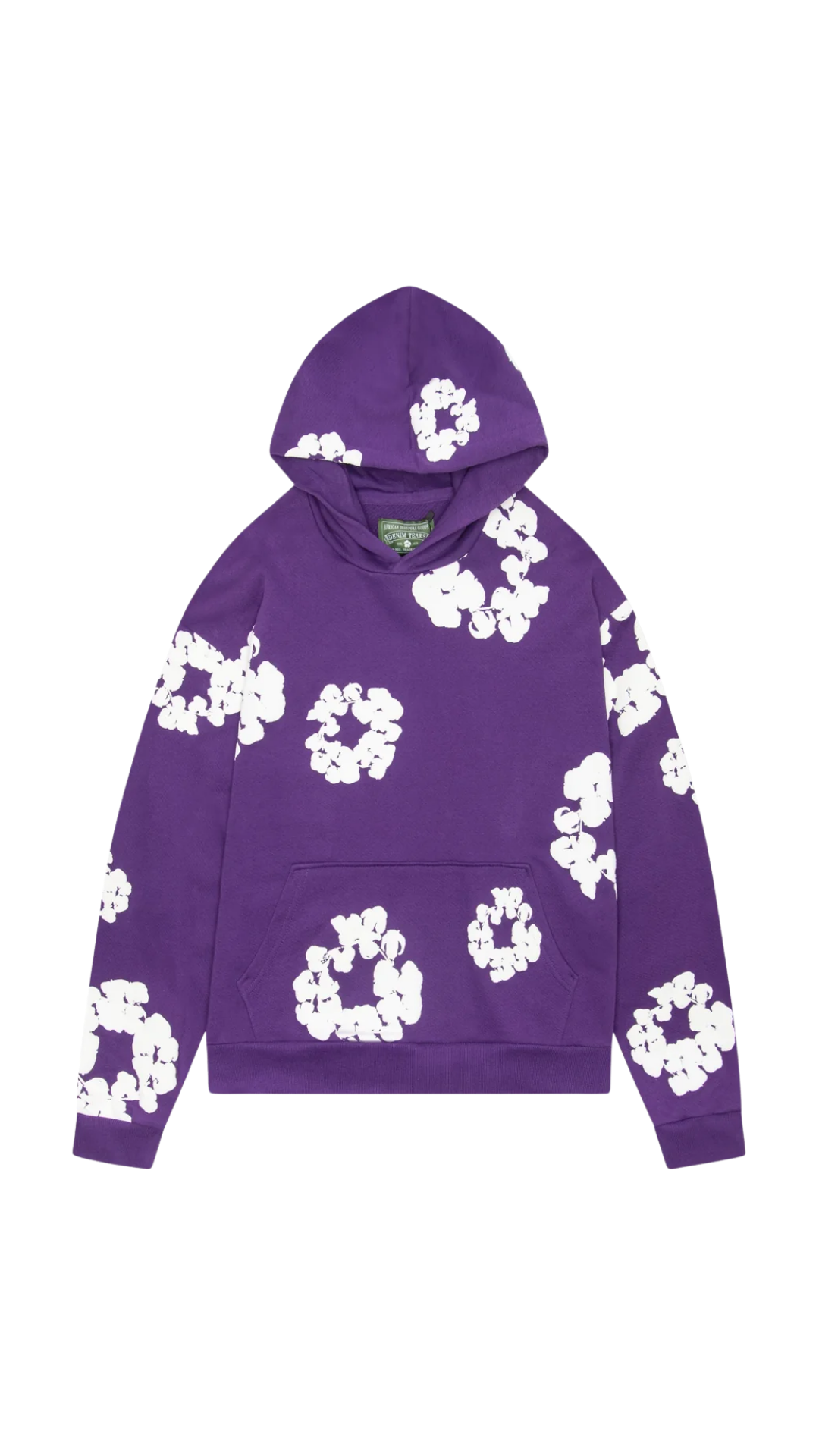 Denim Tears Cotton Wreath Hoodie Purple