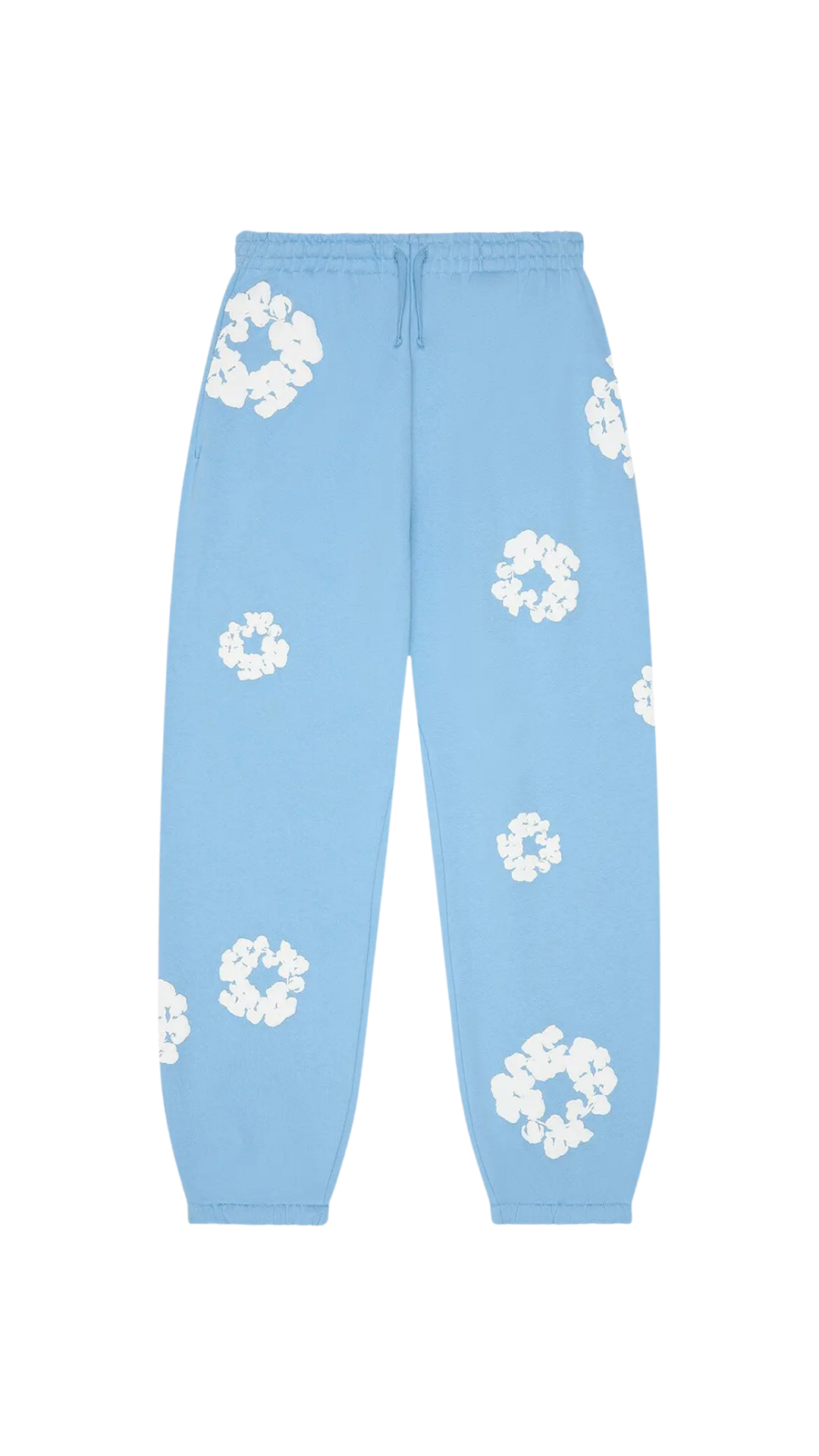 Denim Tears Mono Cotton Wreath Sweatpants Baby Blue