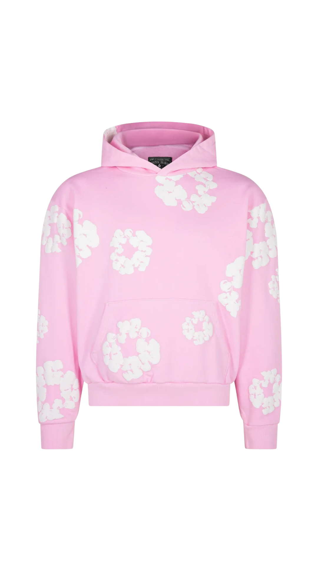 Denim Tears Mono Cotton Wreath Hoodie Pink