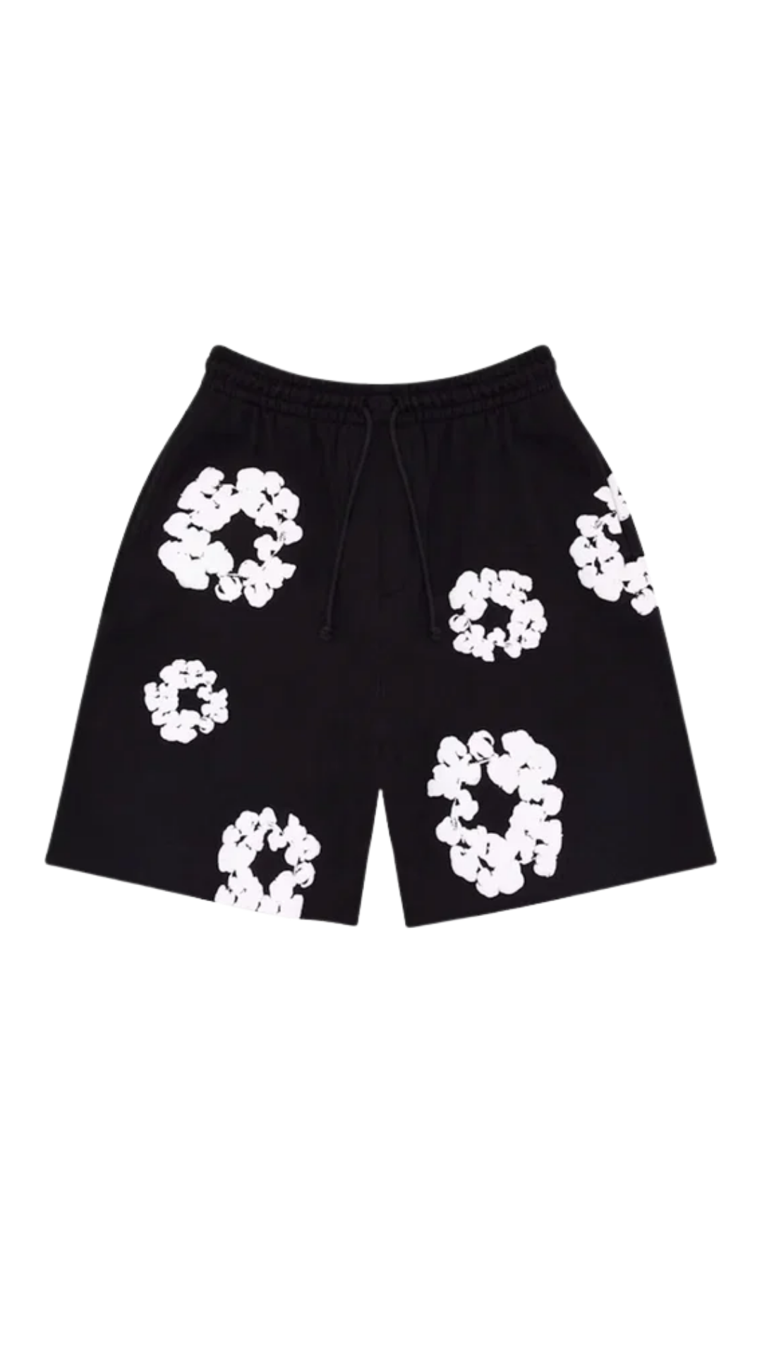 Denim Tears The Cotton Wreath Shorts Black
