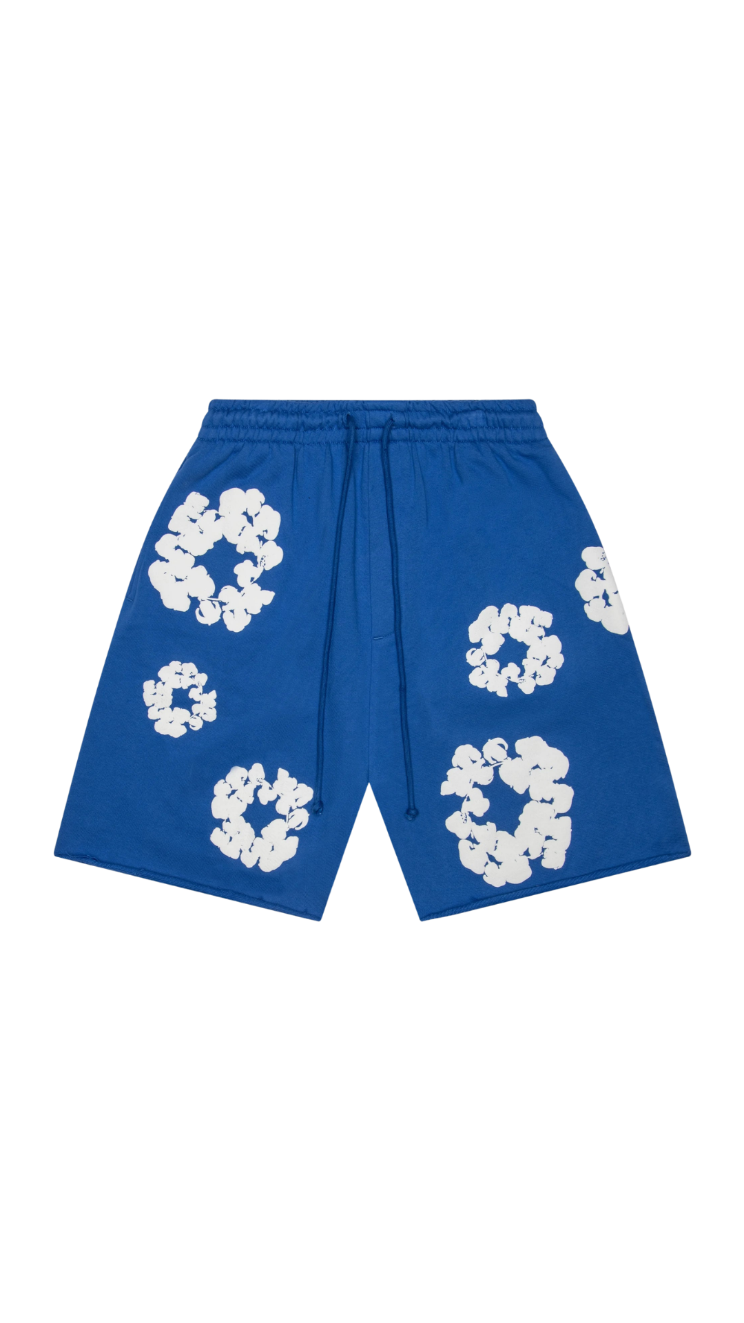 Denim Tears The Cotton Wreath Shorts Royal Blue