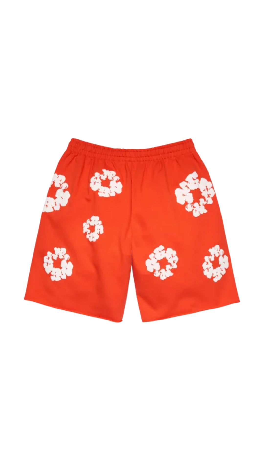 Denim Tears The Cotton Wreath Shorts Orange