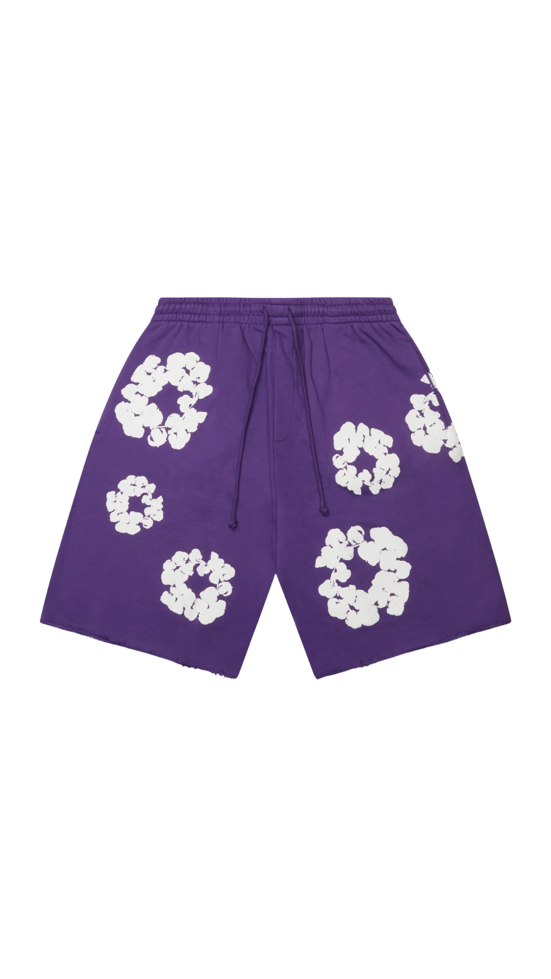 Denim Tears The Cotton Wreath Shorts Purple