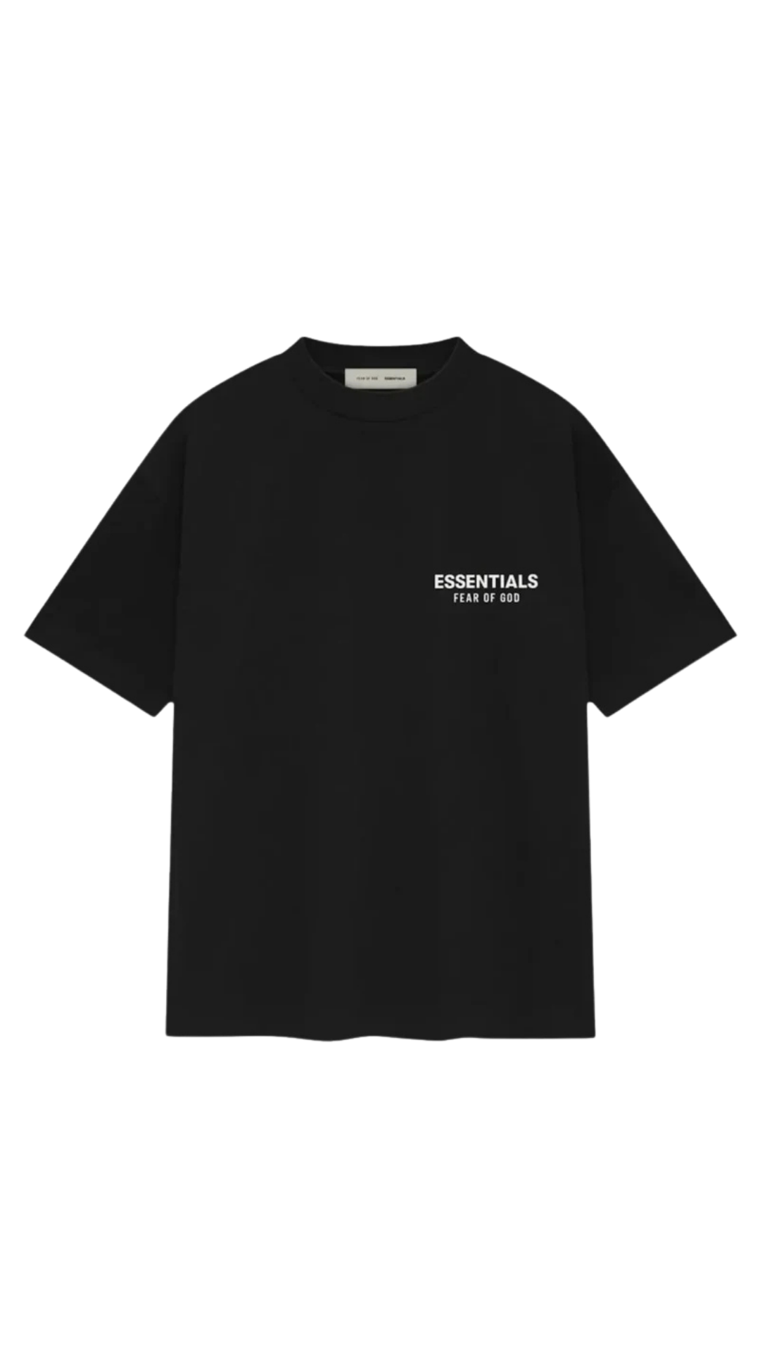 Fear of God Essentials Jet Black T-Shirt