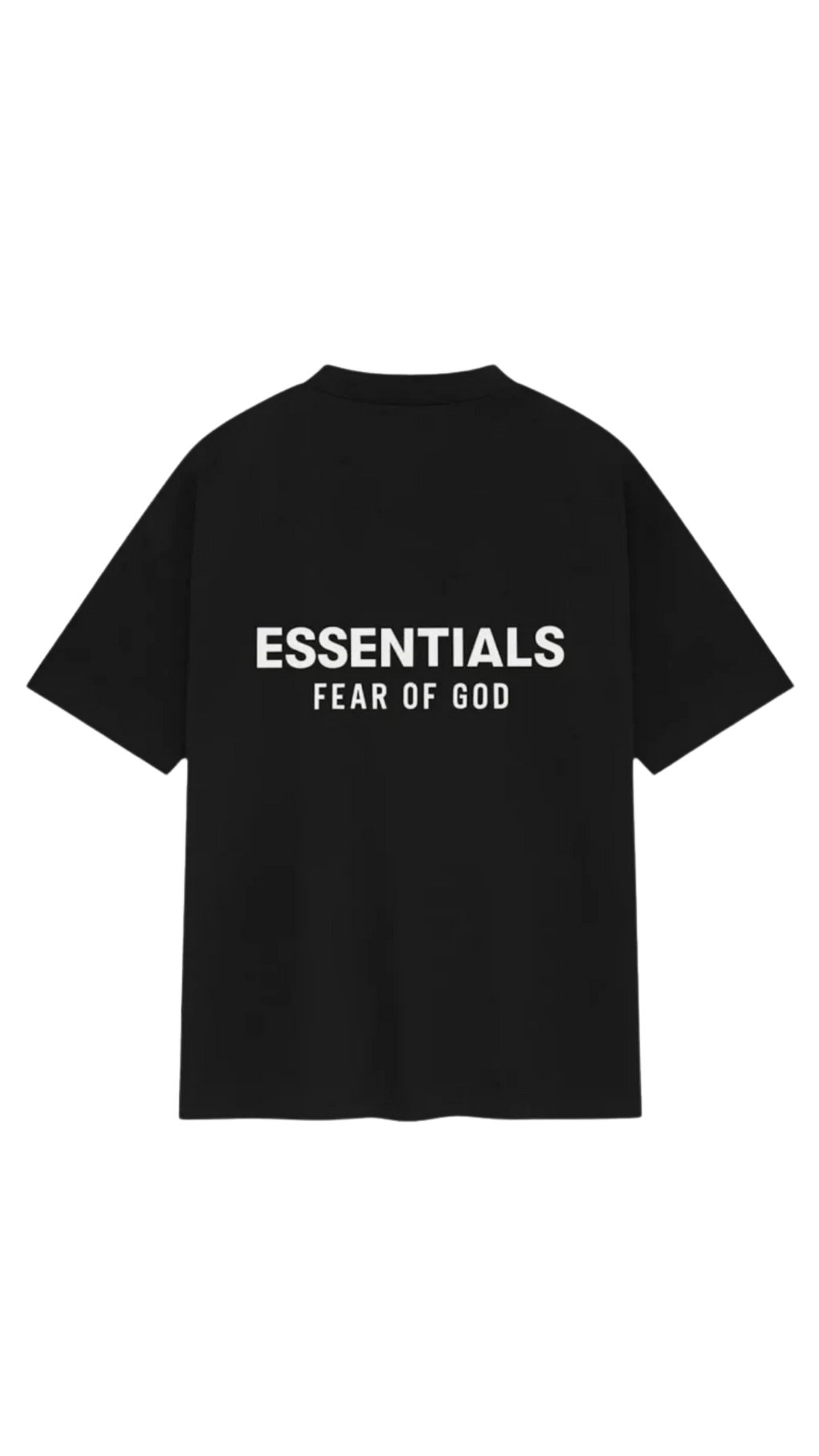 Fear of God Essentials Jet Black T-Shirt