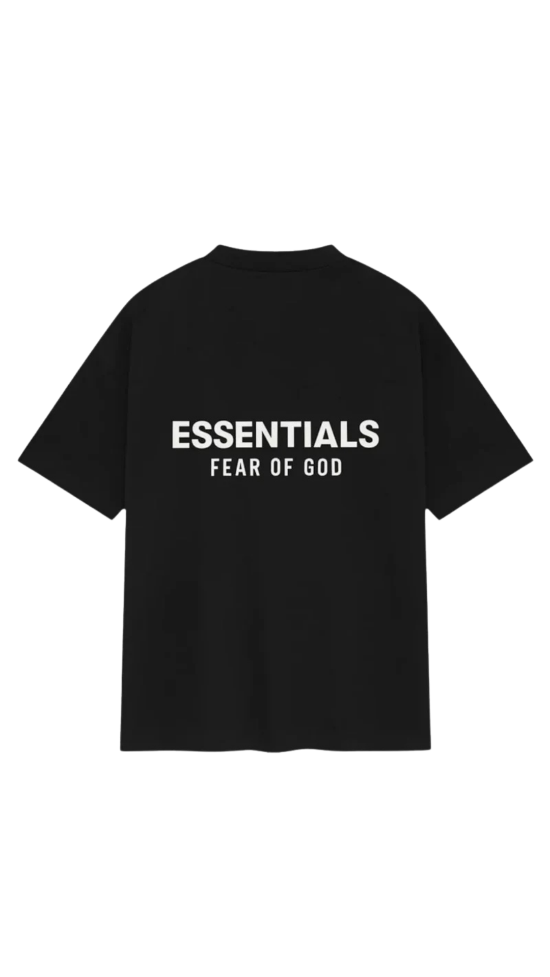 Fear of God Essentials Jet Black T-Shirt