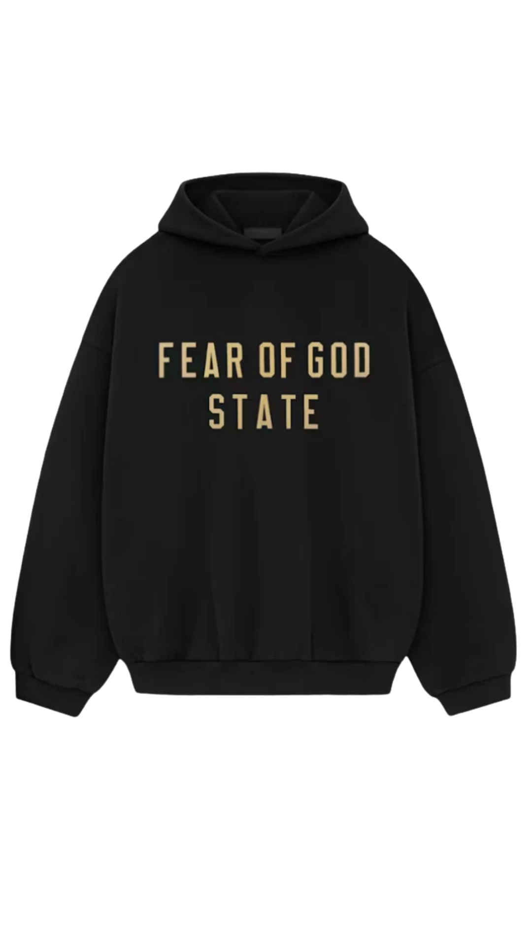 Fear Of God Essentials Fleece Hoodie Black Fear of God State