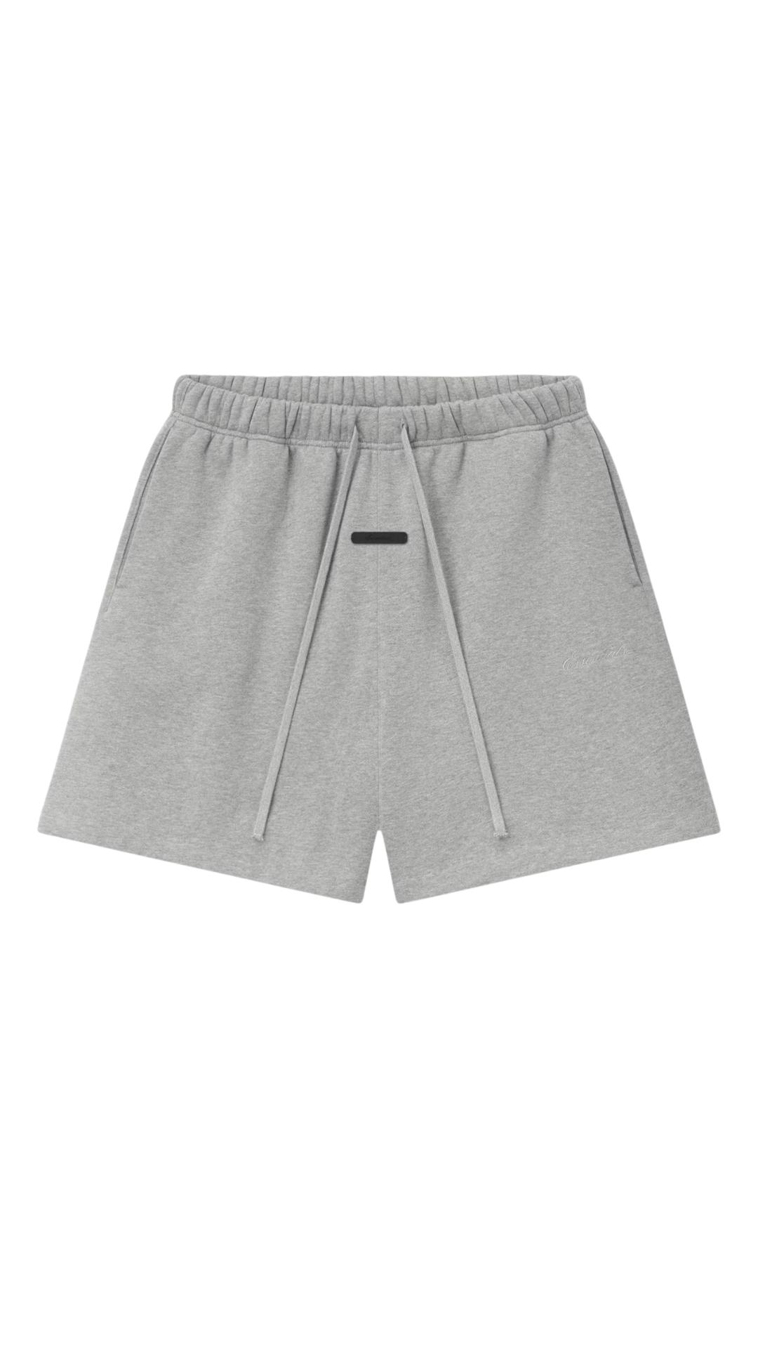 Fear of God Essentials Concrete Heather Shorts