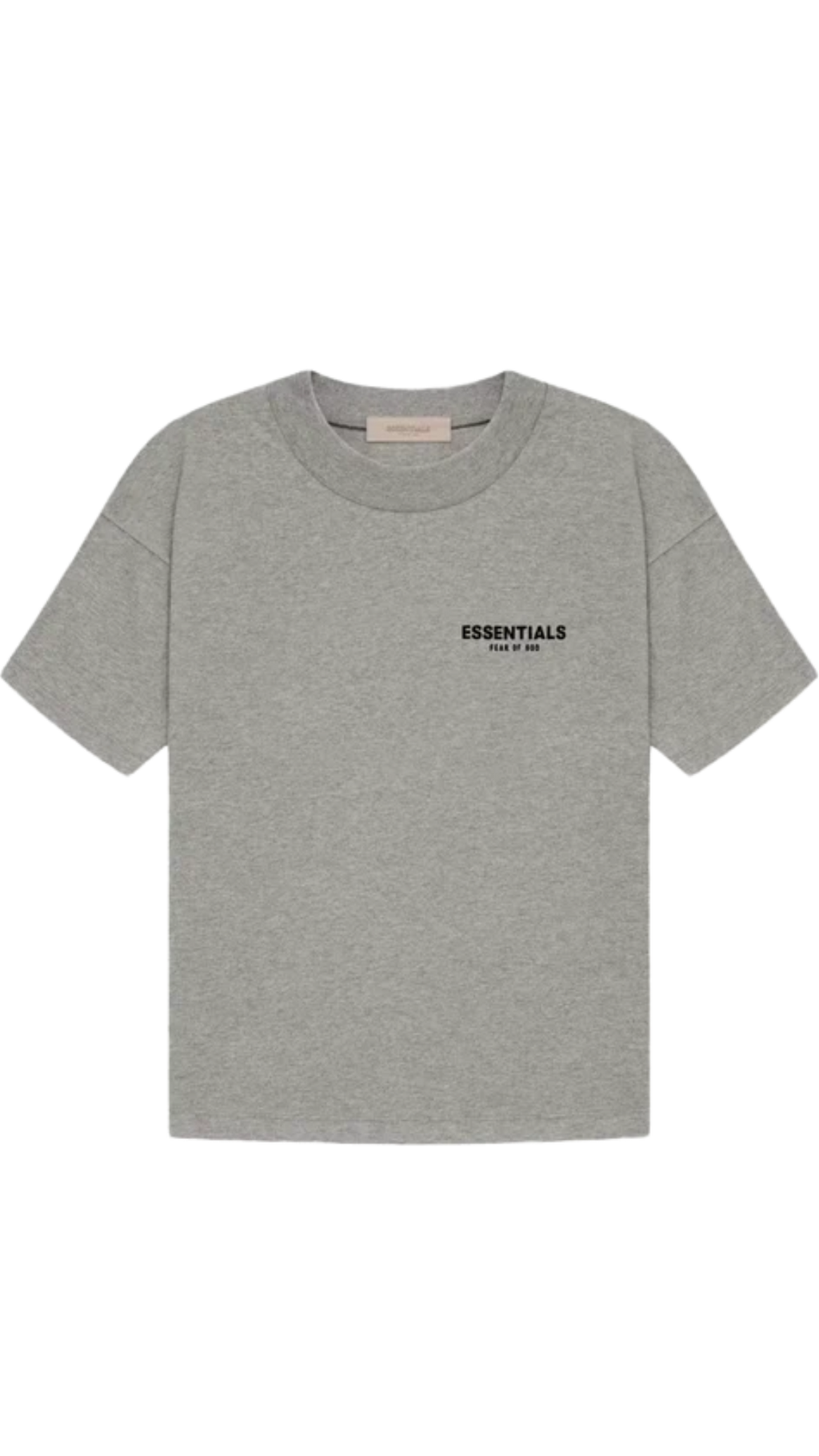 Fear of God Essentials Dark Oatmeal T-Shirt