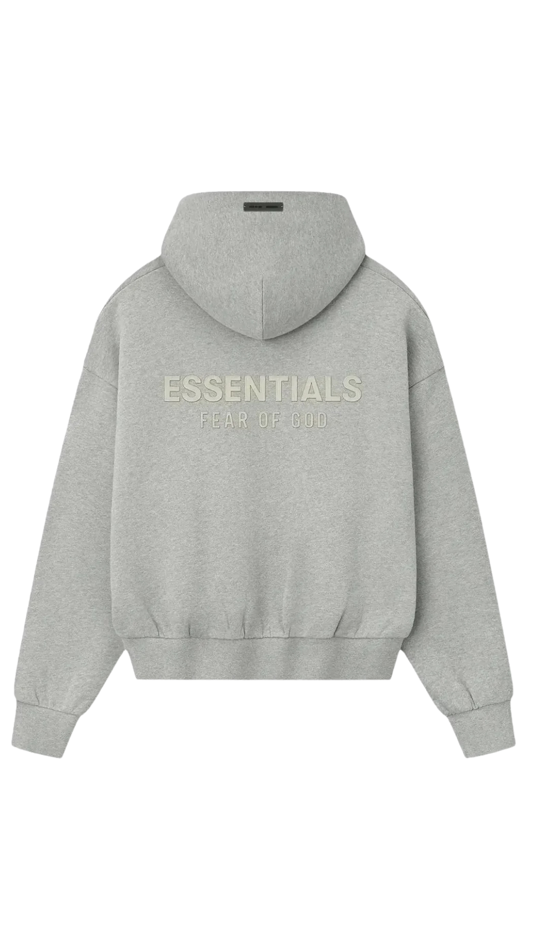 Fear of God Essentials (FW25) Concrete Heather Hoodie