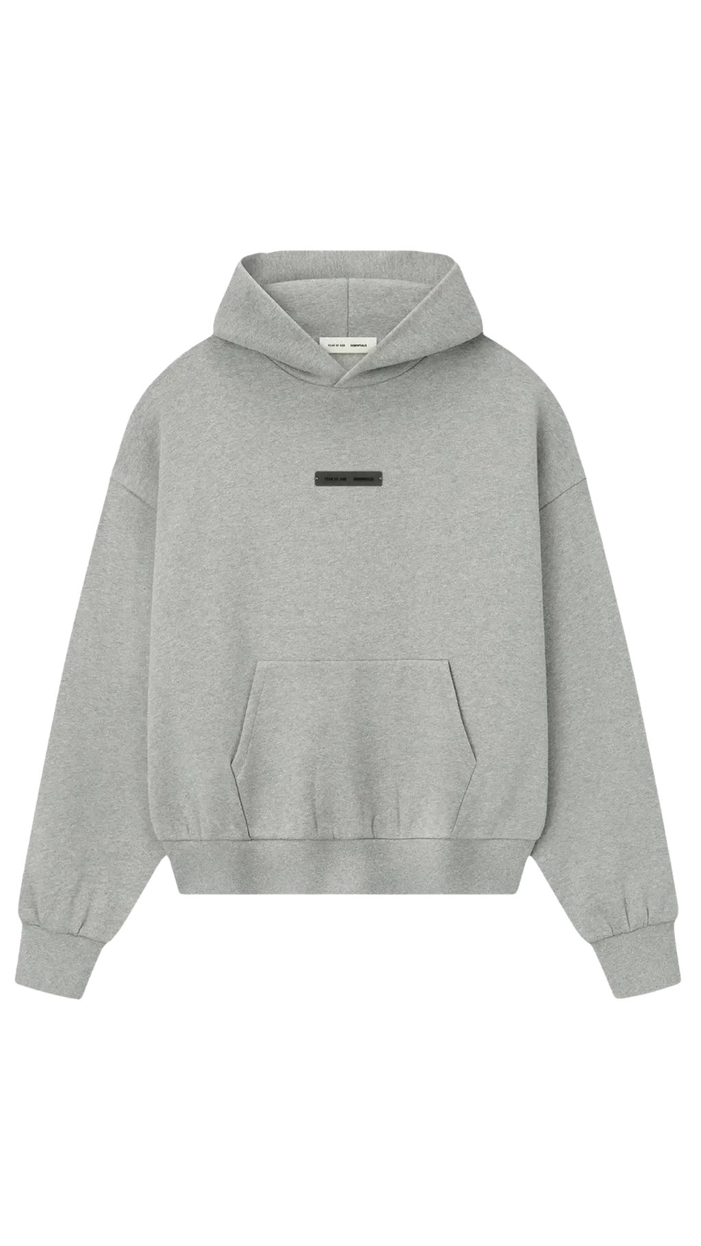 Fear of God Essentials (FW25) Concrete Heather Hoodie