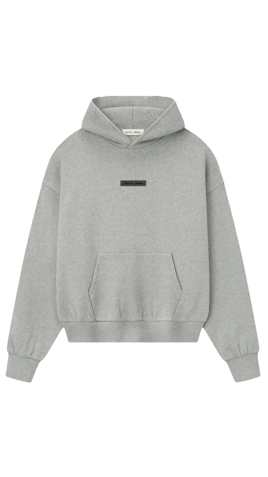 Fear of God Essentials (FW25) Concrete Heather Hoodie