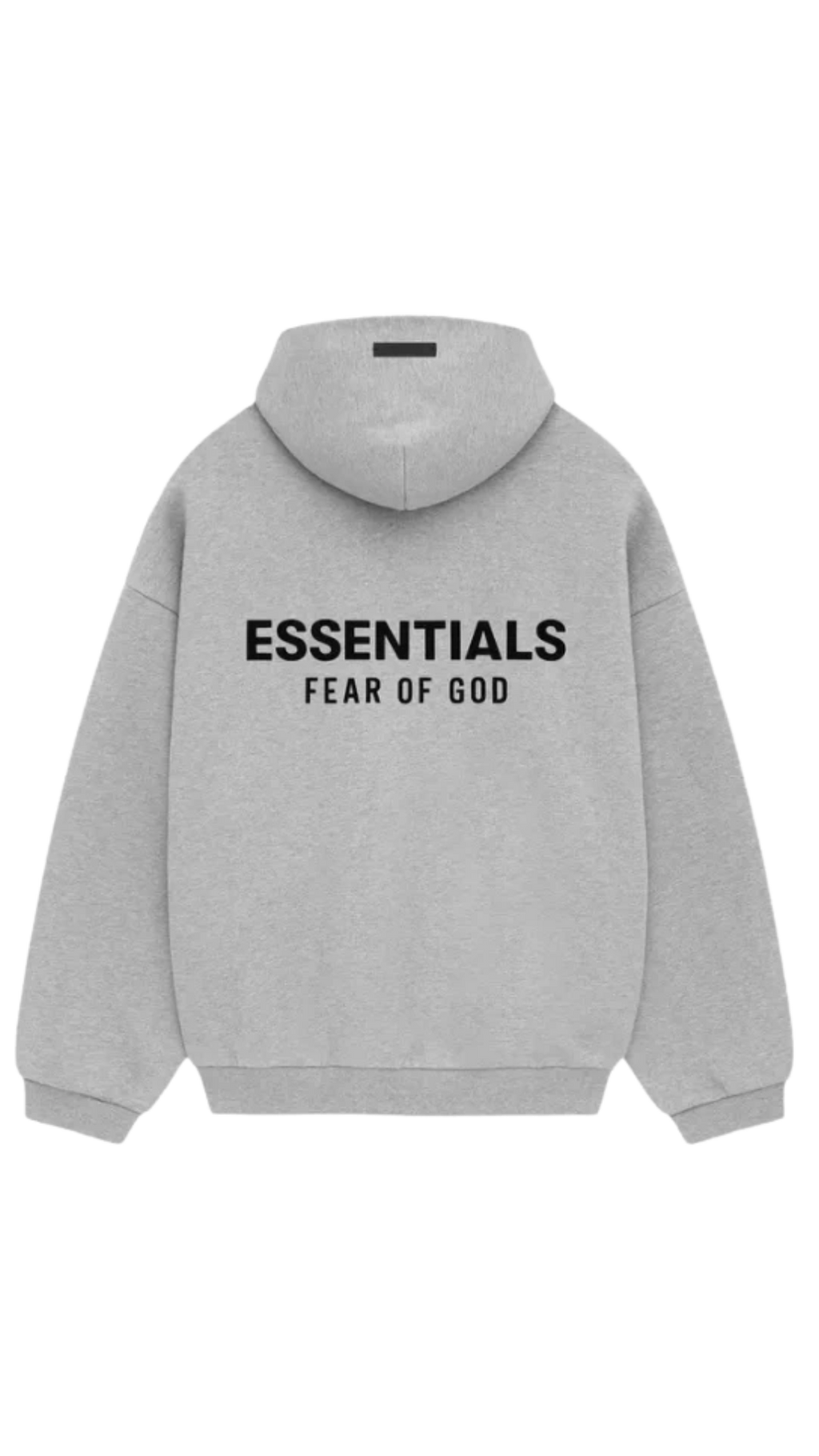 Fear Of God Essentials Fleece Hoodie Light Heather Gray