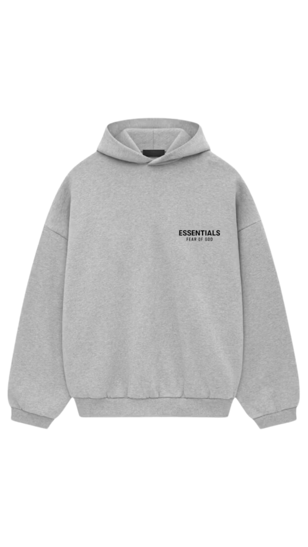 Fear Of God Essentials Fleece Hoodie Light Heather Gray