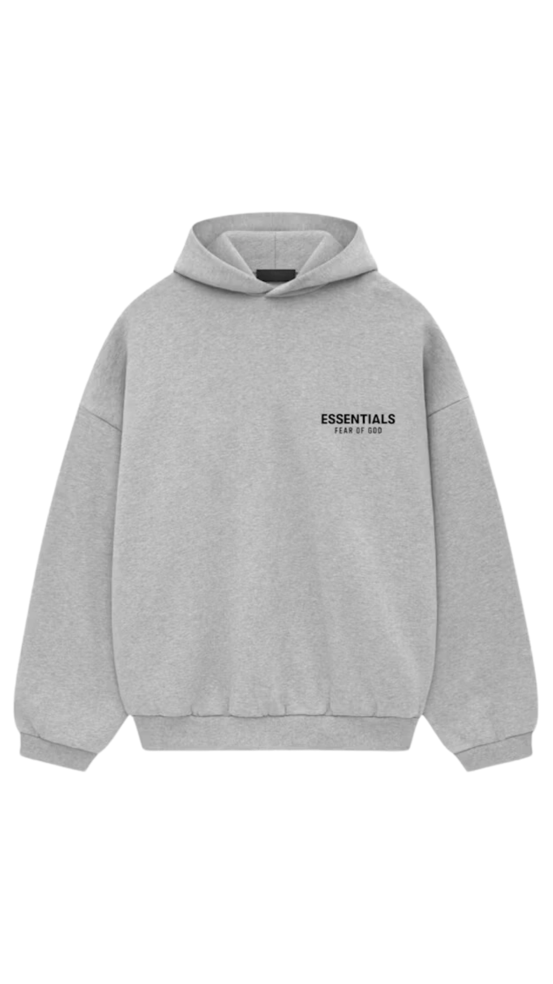 Fear Of God Essentials Fleece Hoodie Light Heather Gray