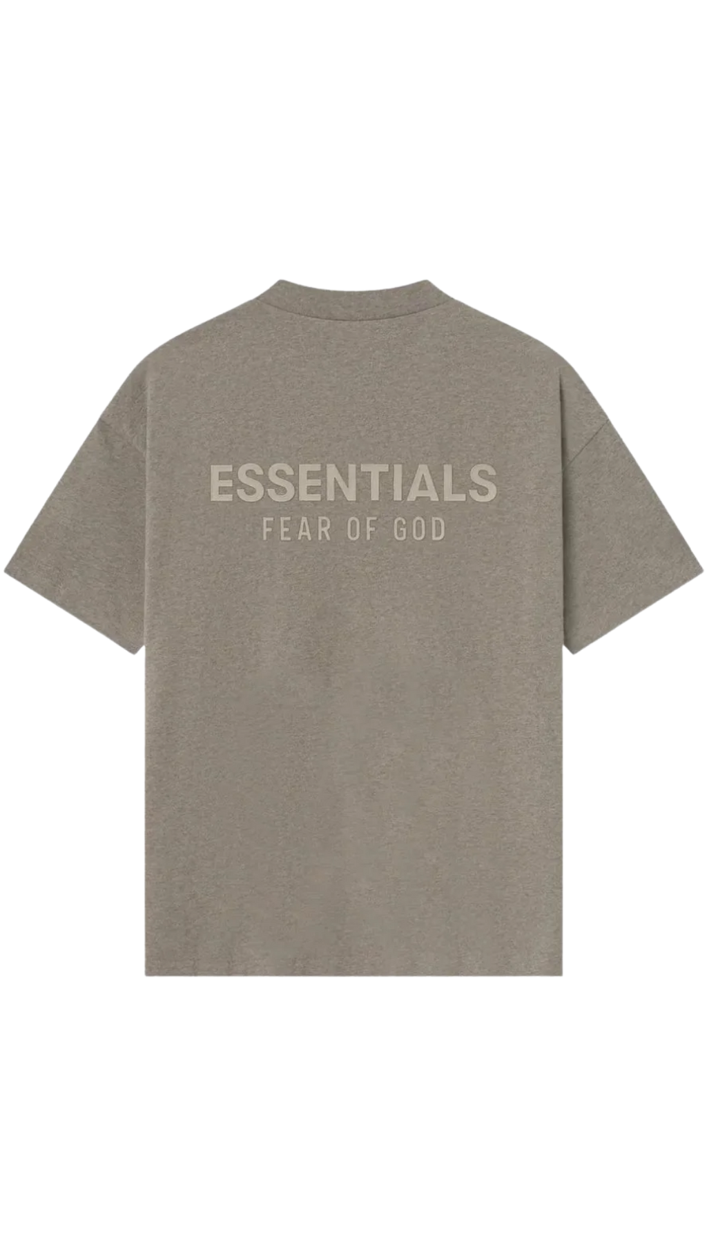 Fear of God Essentials Homestead Heather Alu Letters T-Shirt