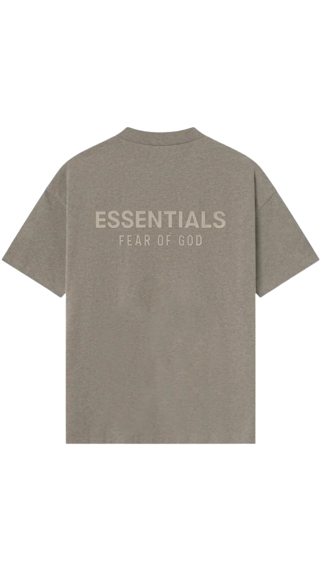 Fear of God Essentials Homestead Heather Alu Letters T-Shirt