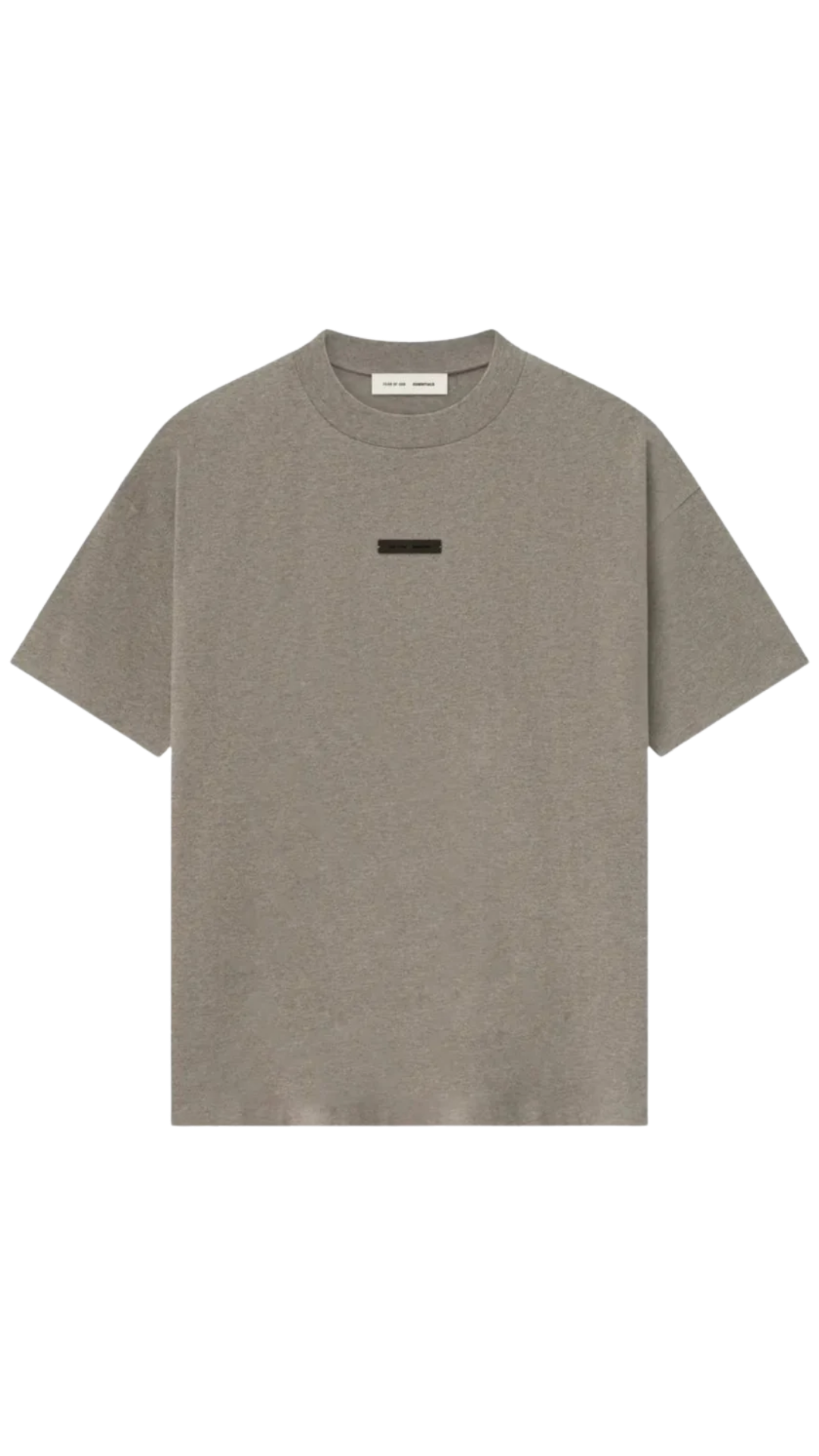 Fear of God Essentials Homestead Heather Alu Letters T-Shirt
