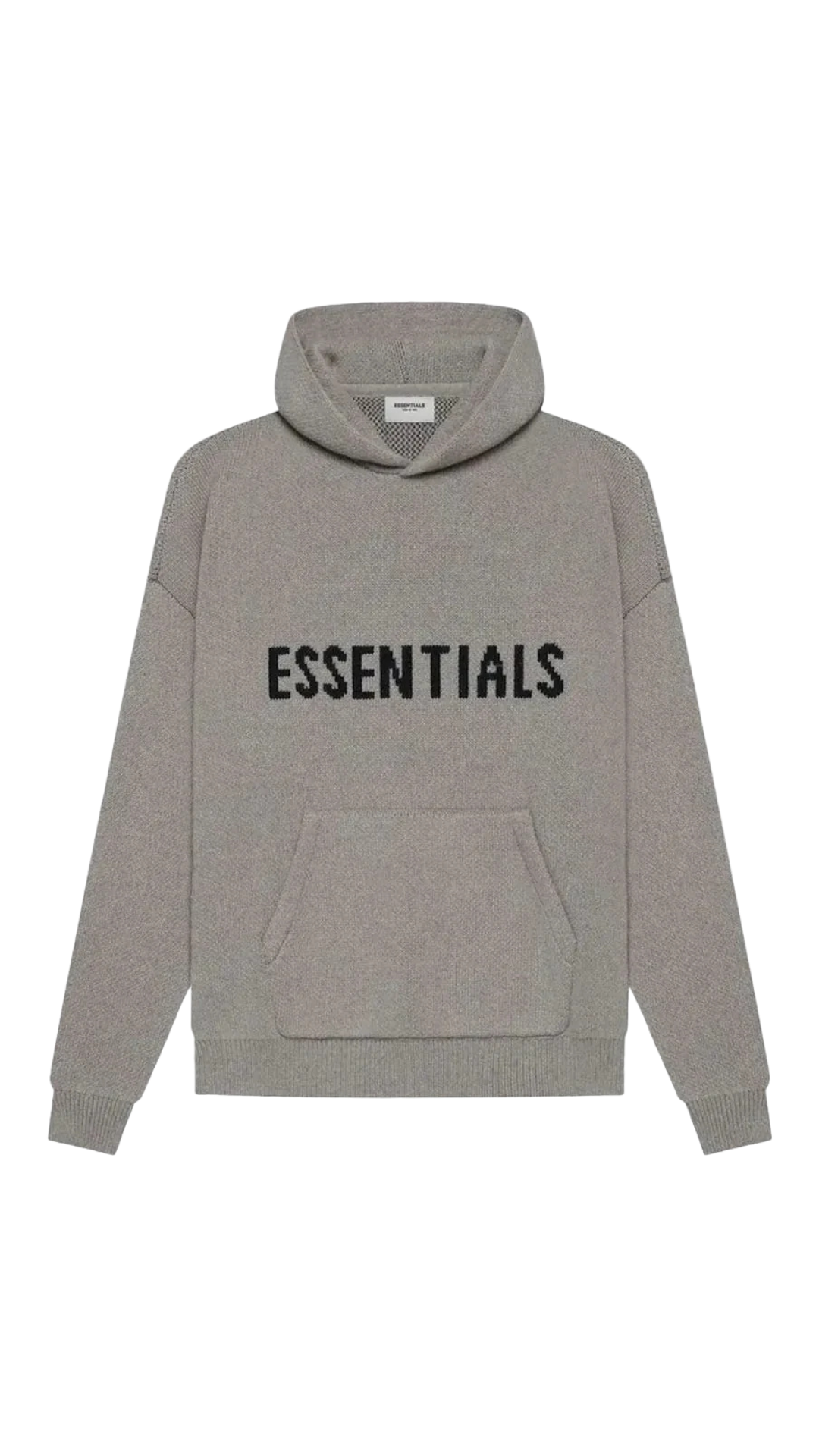 Fear of God Essentials Knit Hoodie Heather Oat