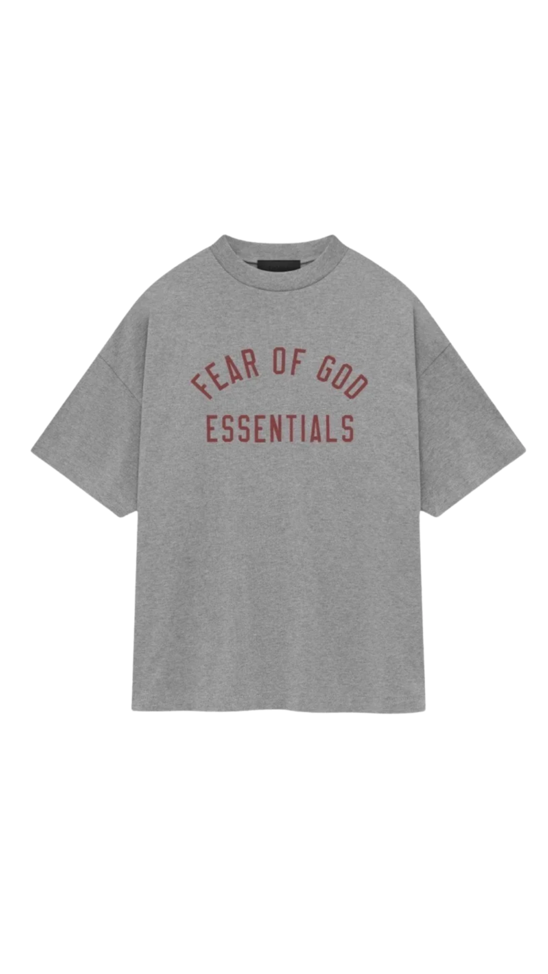 Fear of God Essentials State Red/Grey T-Shirt