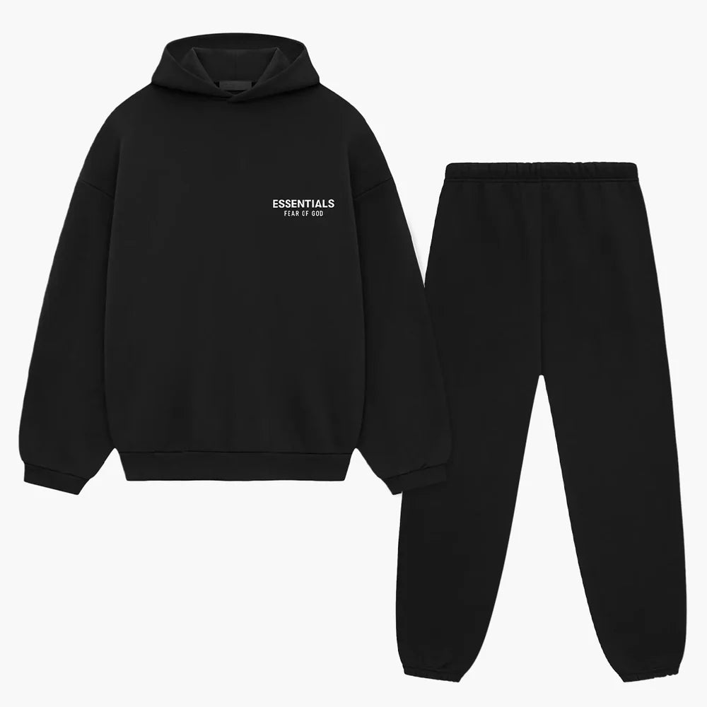 Fear of God Essentials Fleece (FW24) Black - Set