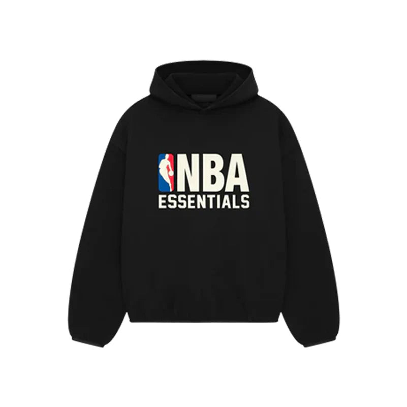 Fear of God Essentials NBA Hoodie Black