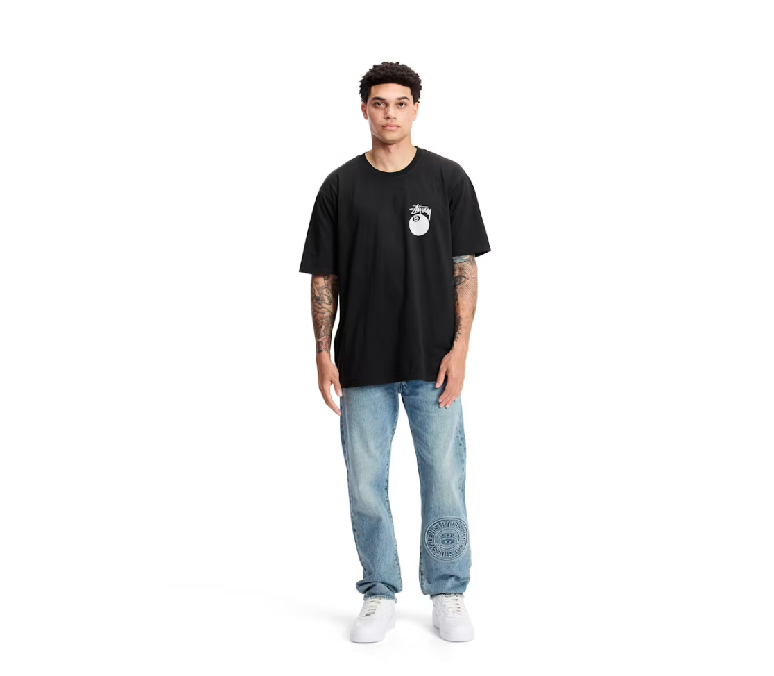 STUSSY 8 Ball Pigment Dyed Tee