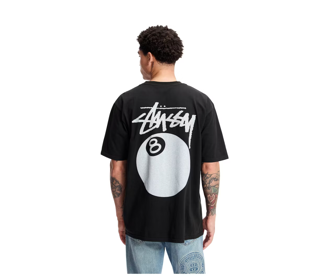 STUSSY 8 Ball Pigment Dyed Tee