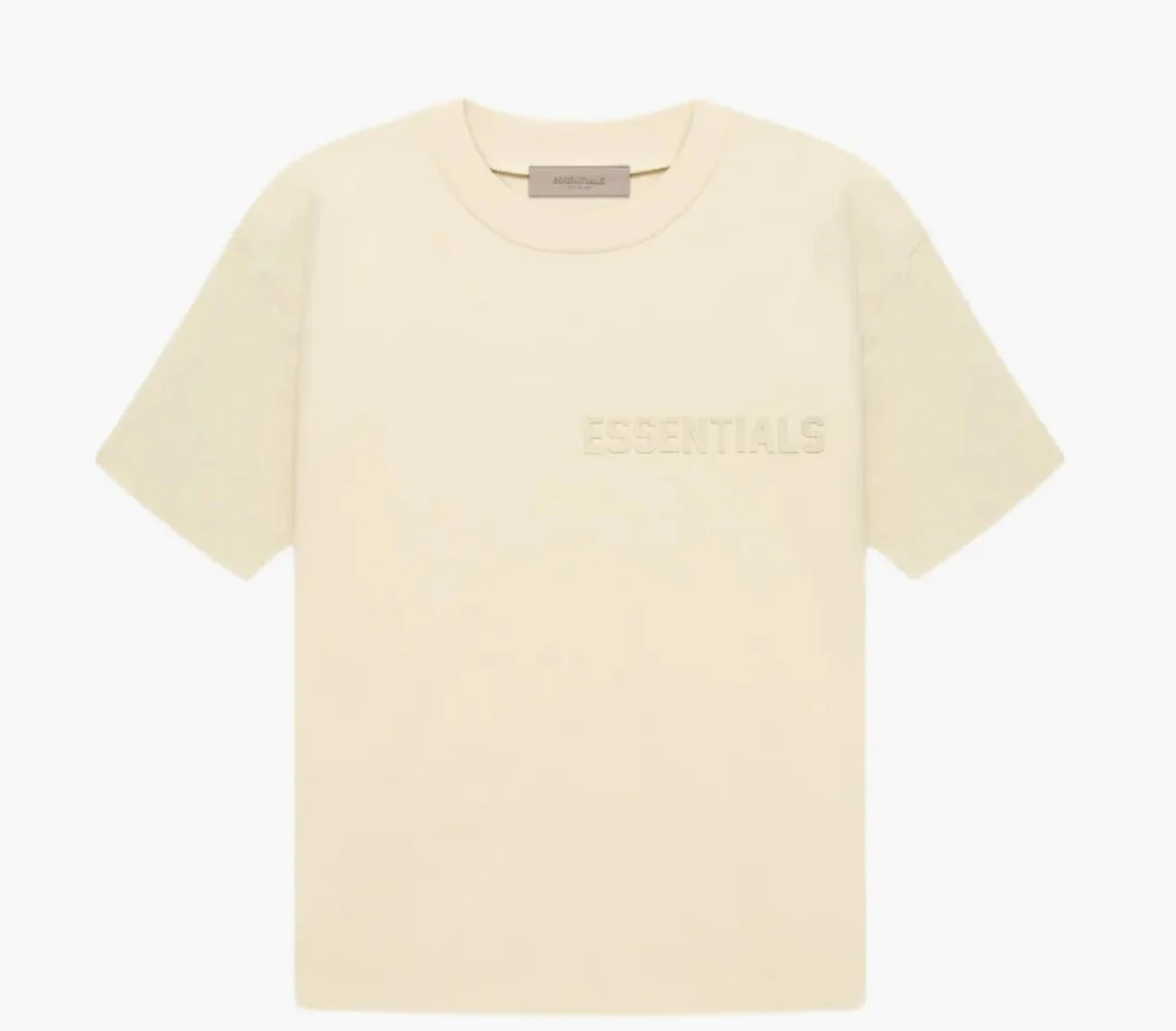 Fear Of God Essentials T-shirt Egg Shell