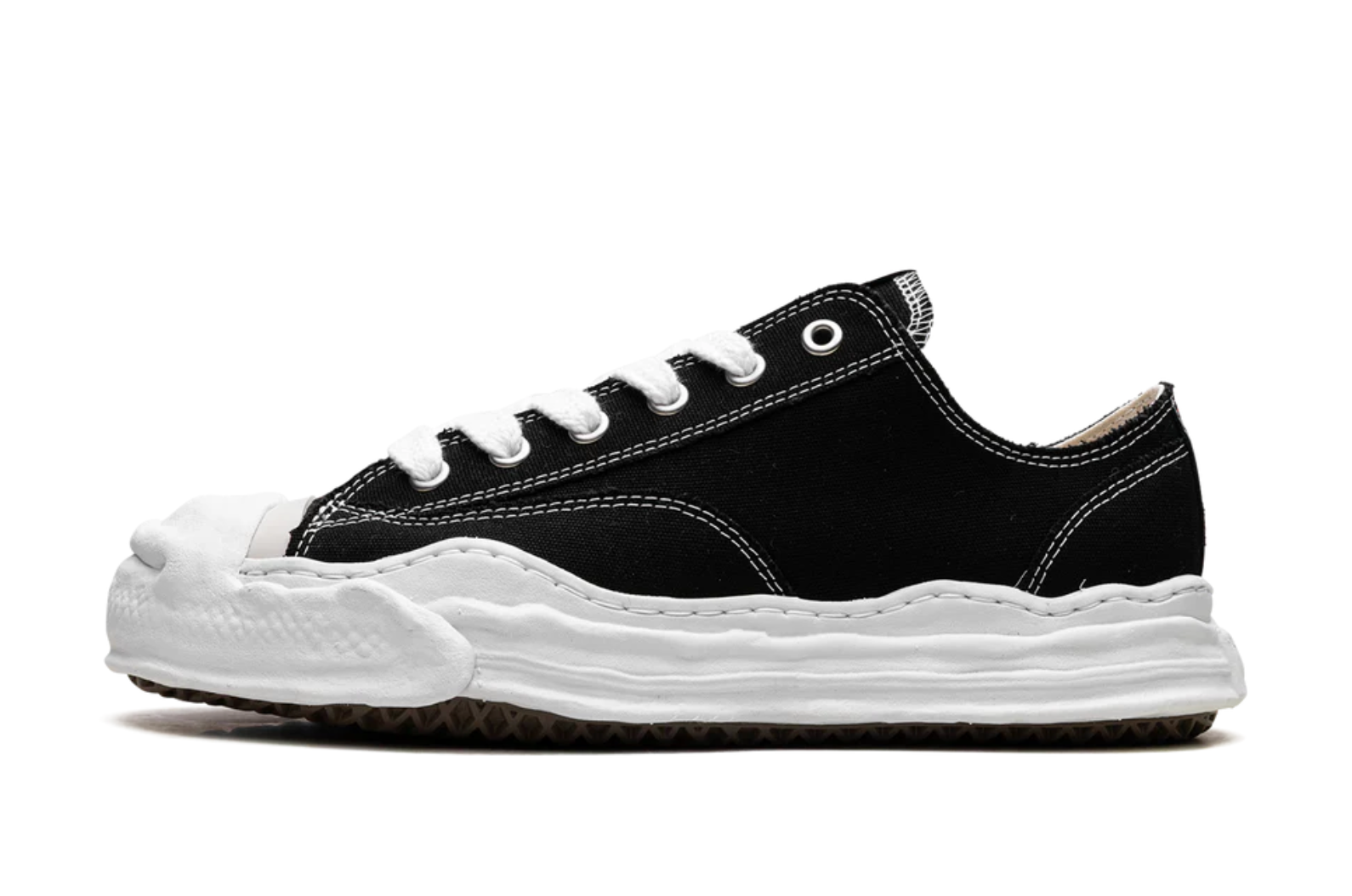 Maison Mihara Yasuhiro Hank Og Sole Canvas Low Black