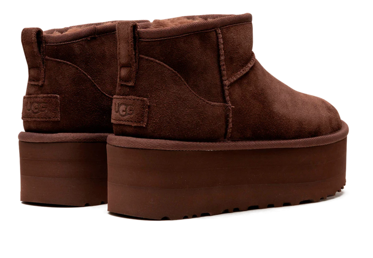 UGG Classic Ultra Mini Platform Burnt Cedar