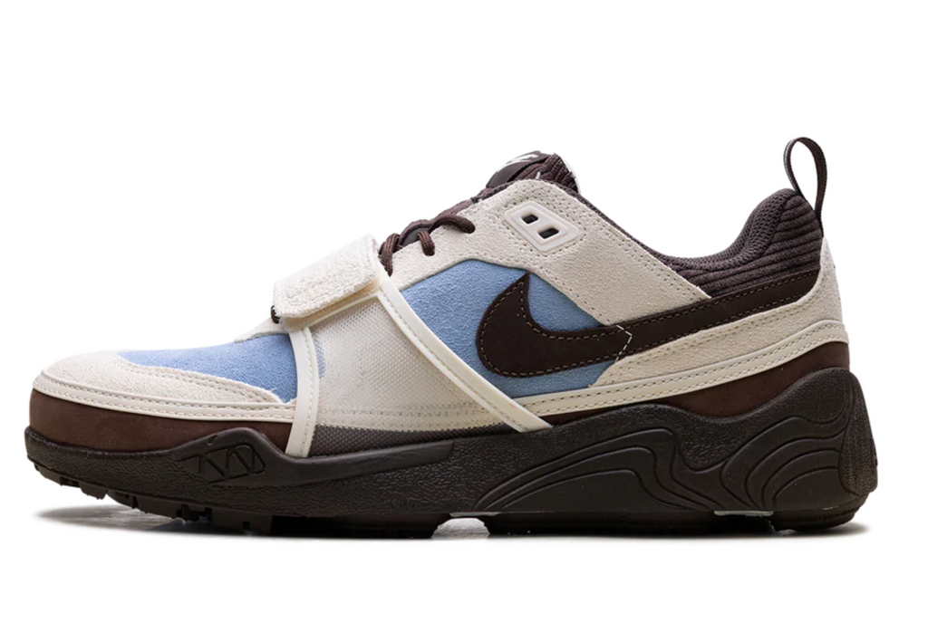 NIKE ZOOM FIELD JAXX X TRAVIS SCOTT  LECHE BLUE