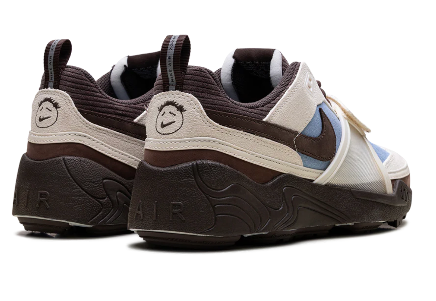 NIKE ZOOM FIELD JAXX X TRAVIS SCOTT  LECHE BLUE