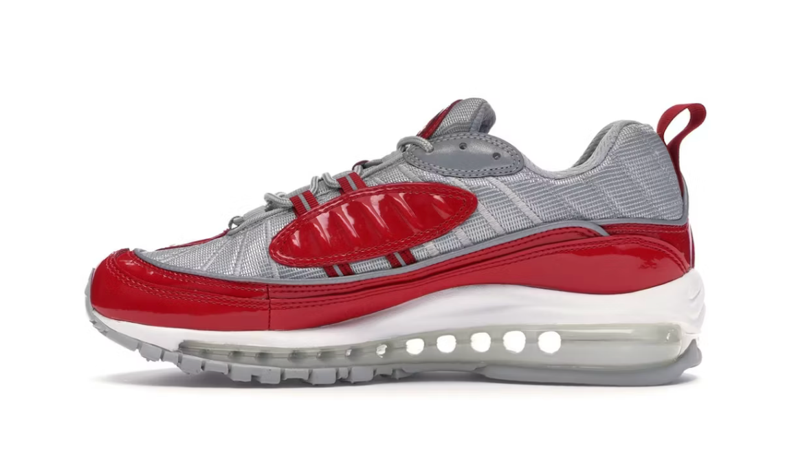 Air Max 98 Supreme Red Silver