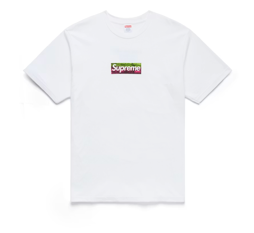 Supreme Los Angeles Fire Relief Box Logo Tee White