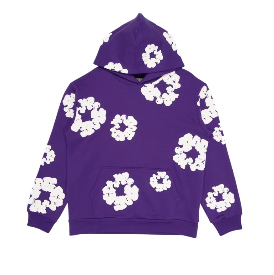 Denim Tears Hoodie Purple