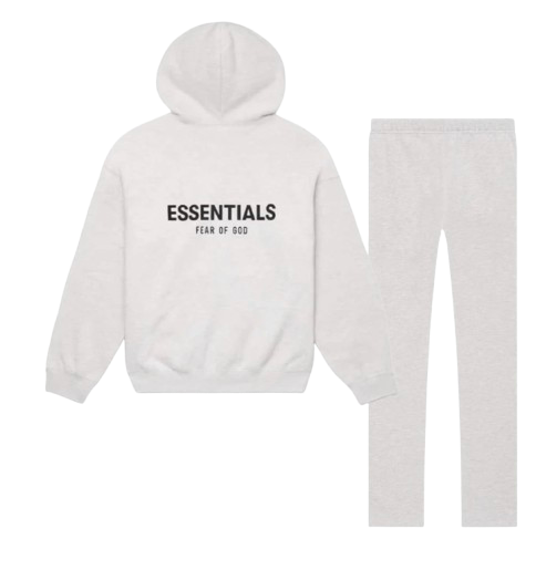 Fear of God Essentials (2022) Relaxed Light Oatmeal - Set