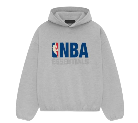 Fear Of God Essentials Nba Hoodie Light Heather