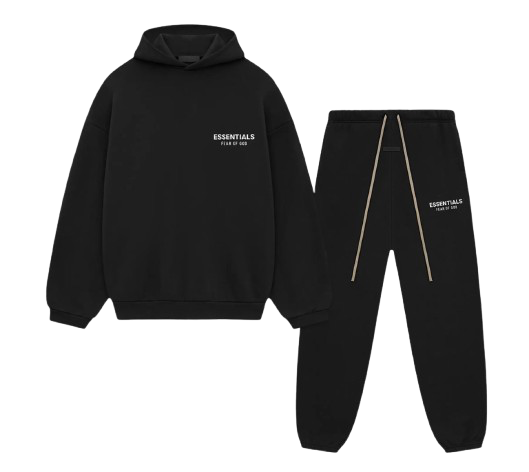 Fear of God Essentials Fleece (FW24) Black - Set